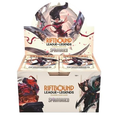 Spiritforged Riftbound Booster Display Box 24 Pack SEALED ENGLISCH BRANDNEU