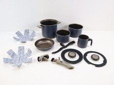Brunner Torralta Topfset, blau, 7-teilig, Ø2...