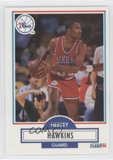 1990-91 Fleer Hersey Hawkins #143 0a3