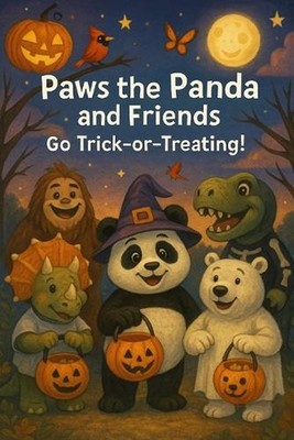 Paws the Panda and Friends: Go Trick-or-Treating by Caleanna Reeve Paperback Boo