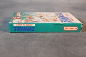Four Players Tennis - Nintendo NES - PAL italiano - scatola originale - istruzioni