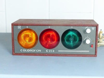 Polnisches COLOROFON C 23 B Lichteffektgerät Lichtorgel 3 farbig