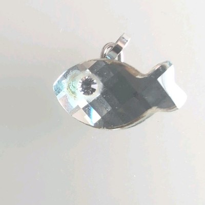 Swarovski Kristallglas Fischanhänger