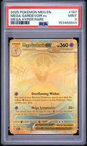 Mega Gardevoir ex 187/132 Mega Evolution Secret Rare