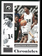 Jonathan Kuminga 2021 Panini Chronicles Draft Picks #5 NBA G League Ignite
