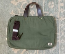 Line Of Trade Canvas Laptop Bag w/ Leather Do...
