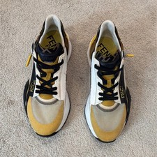Fendi Low-Top White Yellow for sale | eBay