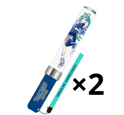 Miku Magical Mirai 2025 Penlight Stick set of 2  Japan Toei Animation