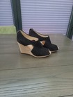 Clarkson Suede Wedges  Size 5