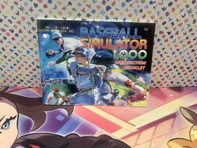Baseball Simulator 1000 Nes Cib