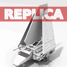 ⭐ UCS 10212 Imperial Shuttle &ndash; 2503PCS Star Wars (REPLICA)+ 5 figures⭐