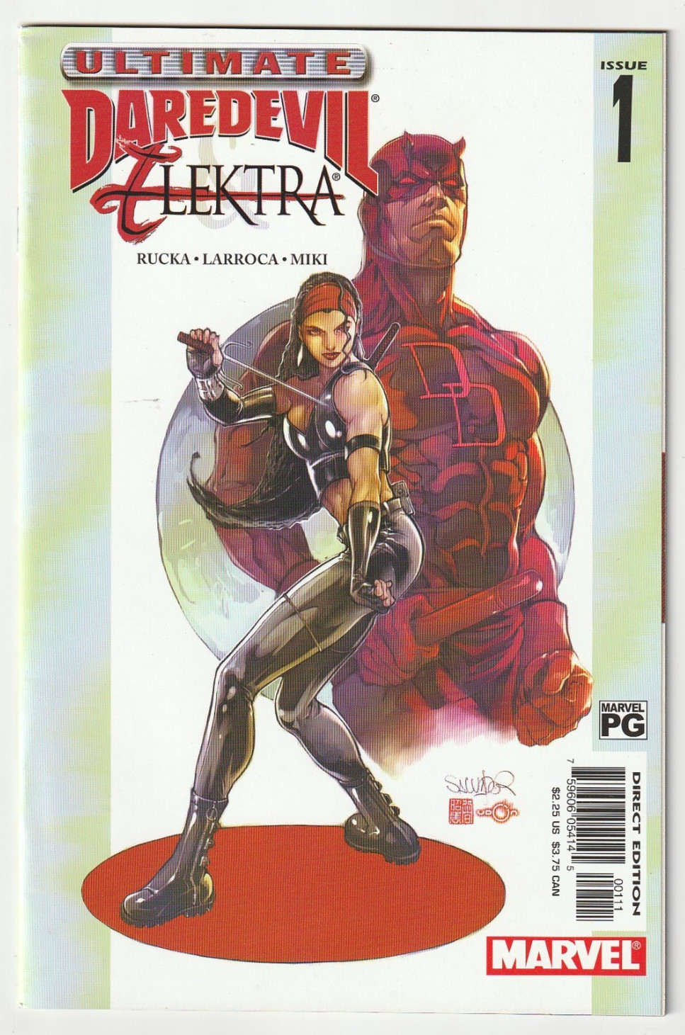 Ultimate Daredevil And Elektra #1 (Jan 2003, Marvel Comics)