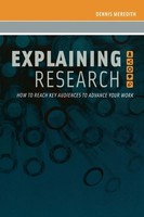 Dennis Meredith | Explaining Research | Taschenbuch | Englisch (2010)