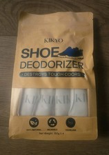 Shoe Deoderizer Inserts - Unscented, 2 Pair, Sneaker / Gym Bage Freshener