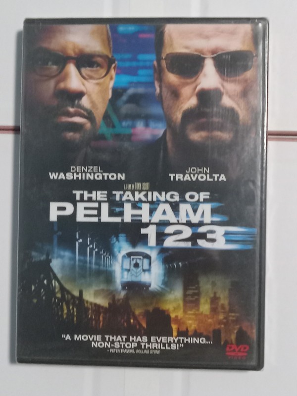 The Taking of Pelham 123 DVD Denzel Washington John Travolta New Sealed LOOK 