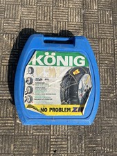 Catene da neve Konig no problem Zip 050  Aperte mai usate - Misure vedi immagine
