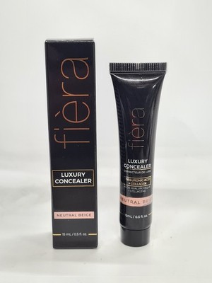 3x F-i-e-ra Luxury Concealer Anti Aging Full Coverage 15ml Hydrtng Neutral Beige