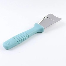 Defrosting Scraper, Freezer De-Icer Ice Scraper with Stainless Steel Edge, Ice R