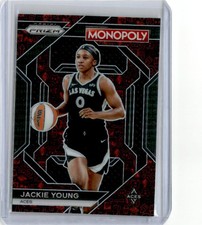 2024 Panini Prizm WNBA #15 Jackie Young Red Icons Prizm All Stars