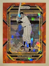 2023 Panini Prizm - Ralph Kiner #286 Red Ice Prizm