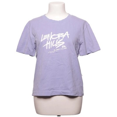 Quiksilver, T-shirt, Größe: S, Blau, Baumwolle, Print, Damen #hCt
