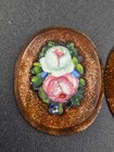 Micro Mosaic Goldstone Italy Antique Grand Tour Unmounted 2 Aventurine Glass — photo 3