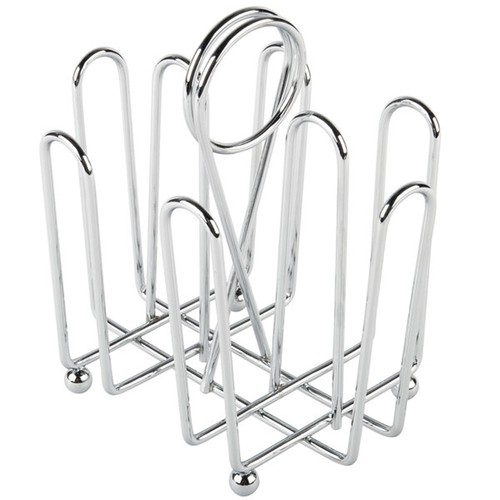 Tablecraft Chrome Condiment Jelly Caddy Rack Model No. 597c