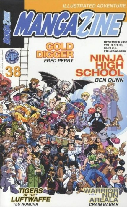 Mangazine Vol 3 #38 VF/NM Antarctic Ninja High School Gold Digger Comic