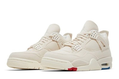 NK J*rdan4 Retro Blank Canvas AJ4 DQ4909-100
