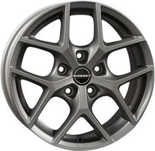 1x BORBET DESIGN Y titan matt 8.0Jx18 5x120 ET34
