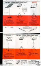 Publicité Generation pupitre lutrin pour partition