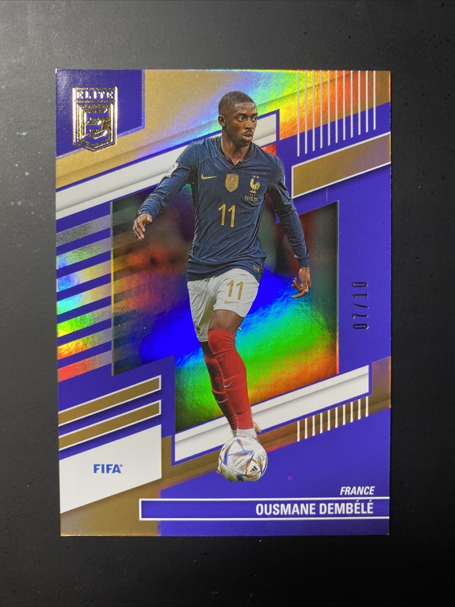 2022-23 Panini Donruss Elite FIFA Ousmane Dembele #87 07/10 PSG | eBay