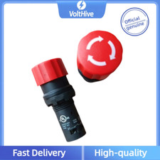 1PCS New ABB CE3T-10R-02 Mushroom Emergency Stop Button 24-300 V 2NC-0NO-2NC