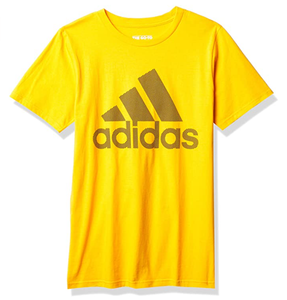 adidas gold t shirt