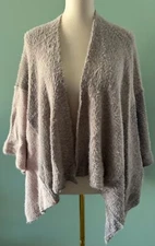 Women's Unbranded Ruana One Size Gray and Lavender
