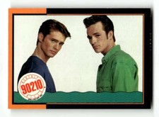 1991 Topps Beverly Hills 90210 71 Jason Priestly Luke Perry  BXCP11