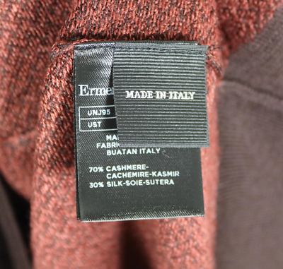 Ermenegildo Zegna Cashseta Knit Cashmere Silk Sweater 56 | eBay