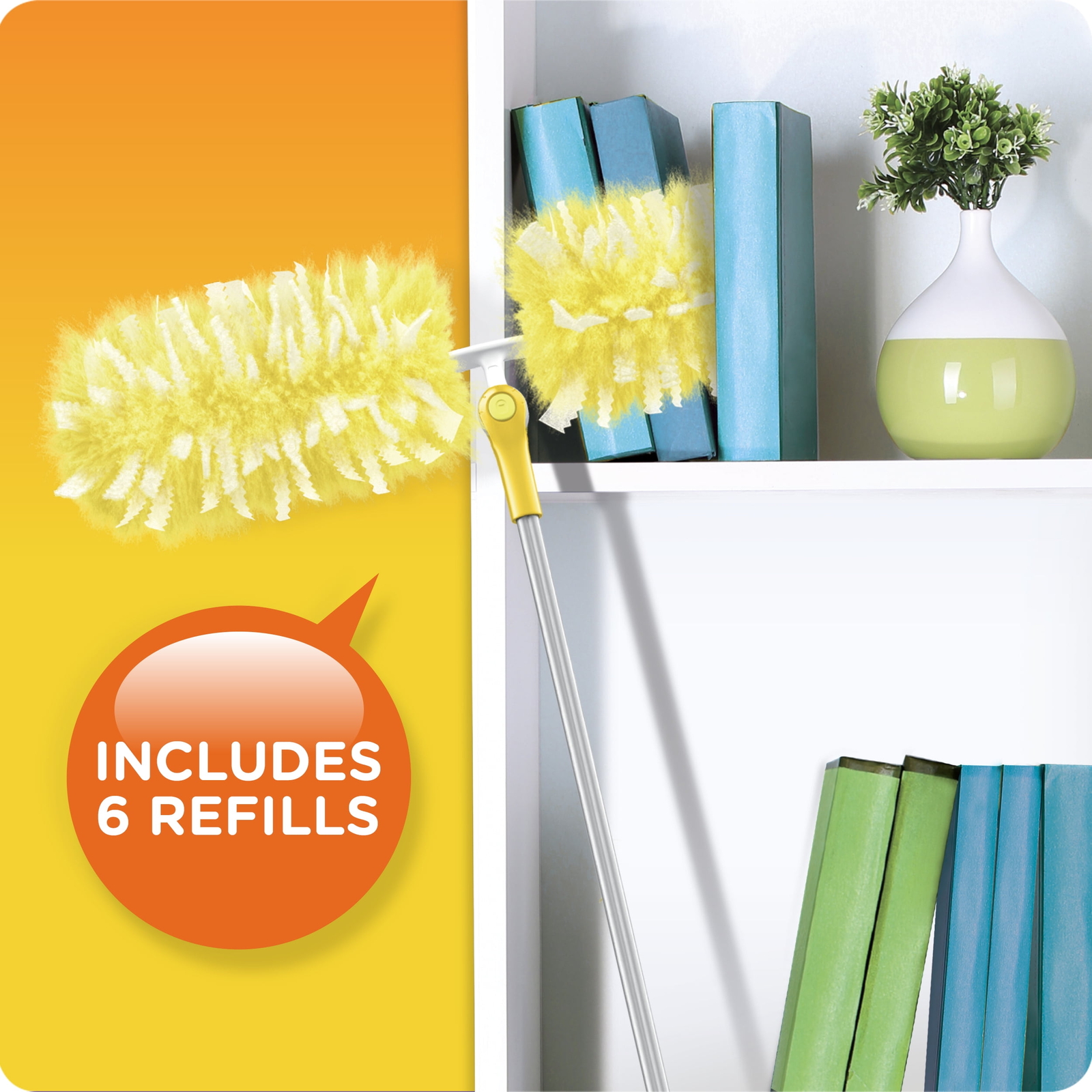 Swiffer Dusters Heavy Duty Super Extendable Handle Dusting Kit