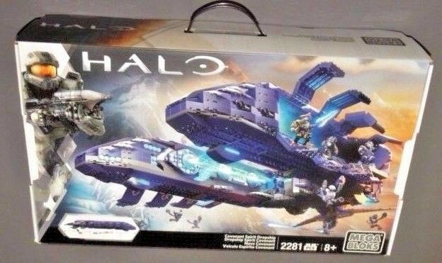 halo mega bloks covenant spirit dropship