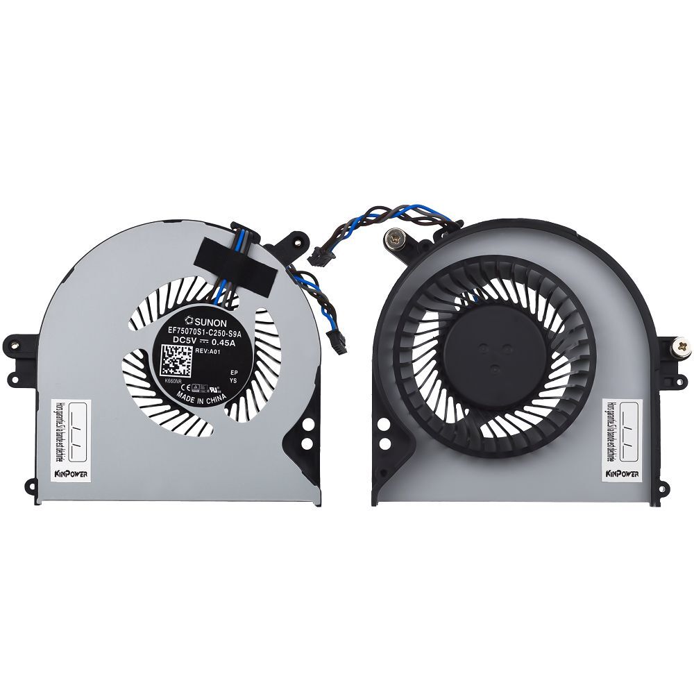Ventilateur CPU 4-Pin pour HP ProBook 640 G2 et 645 G2 avec connecteur PWM