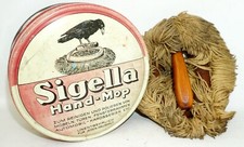 Blechdose Sigella Hand Mop Nr. 4 mit Inhalt 1930er Jahre
