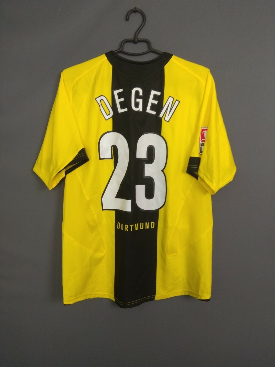 Degen Borussia Dortmund Jersey 2005 2006 Home MEDIUM Shirt Nike