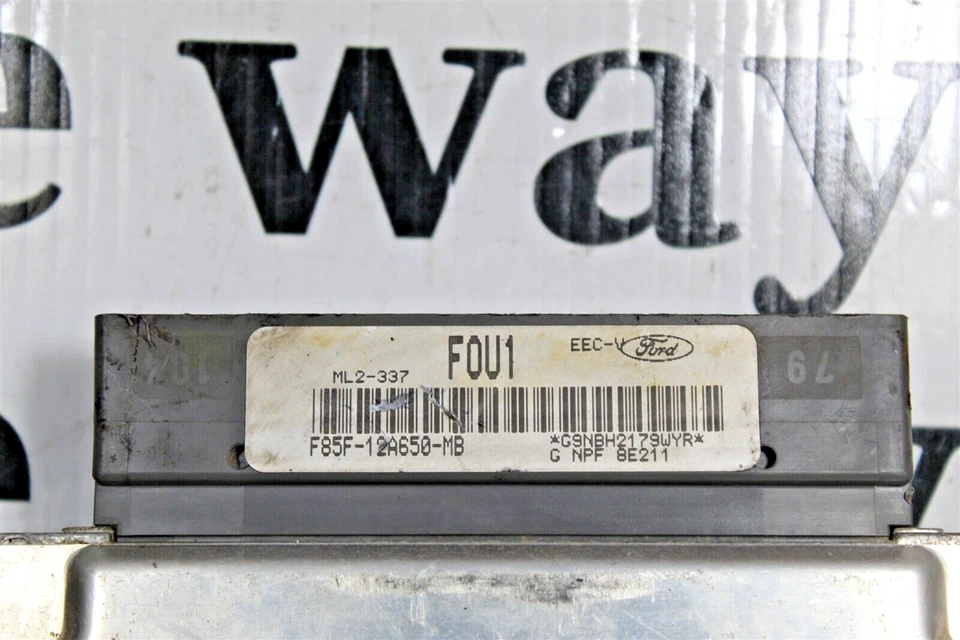F85F12A650MB Ford F150 F250 4.6 1998 Engine Control Unit ECU Module 16D3 351 B35 - Image 2 of 4