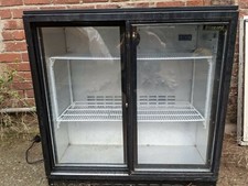 Refurbished Blizzard BAR2/SL black bottle cooler bar fridge chiller