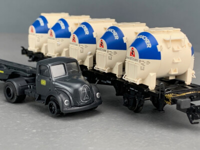 HO Märklin 48534 Set - DB Flat Car for PA 