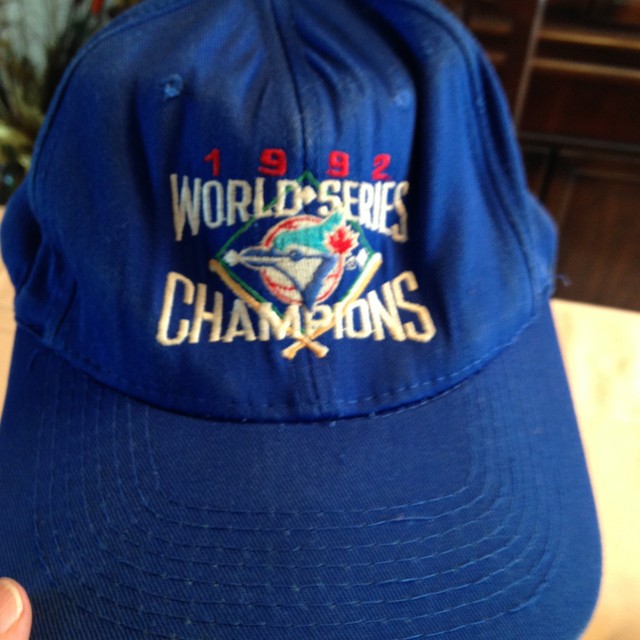 Vintage Toronto Blue Jays Baseball hat 1992 World Series Champions eBay