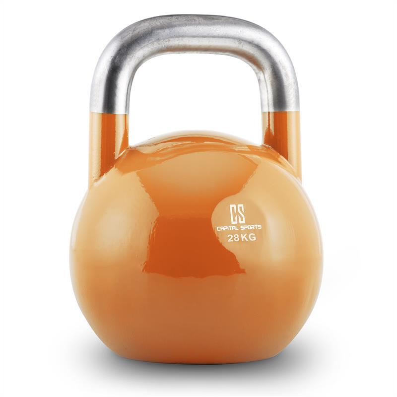 CAPITAL SPORTS TRAINHARD GIMNASIA PESAS BALAS PESAS 28KG NARANJA