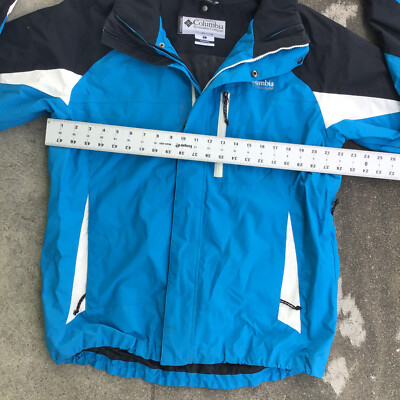 Columbia Titanium Omni Tech Shell Jacket Men Large Winter