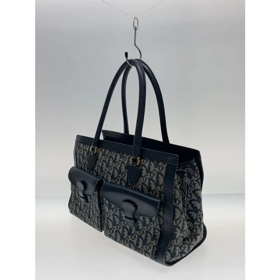 Sac à main Christian Dior Trotter double poche toile neuf avec étiquette motif total authentique