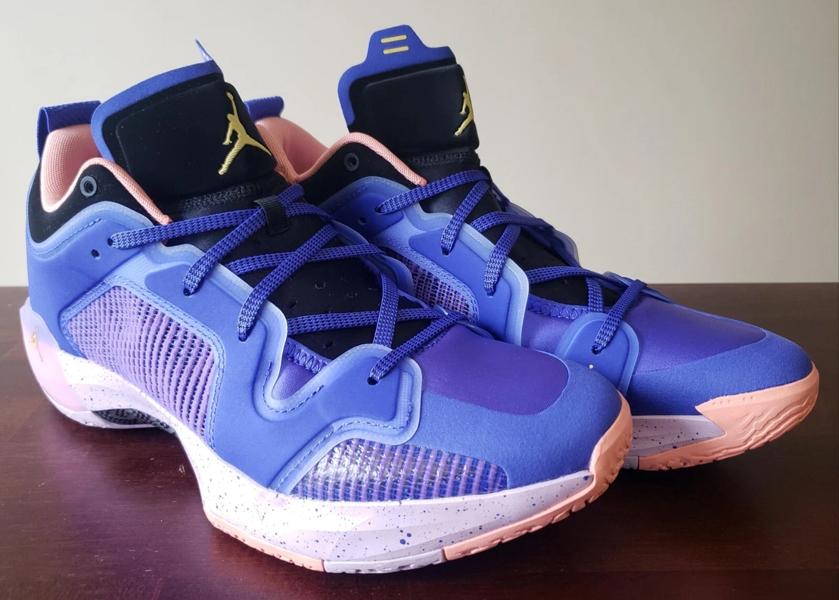 Air Jordan 37 Low Lapis 2023 Men\'s Size 5.5 Purple Lapis Till Dawn Women\'s 7 New Air Jordan 37 Low Lapis 2023 Size 10 Authentic Rare Gold  main image 4